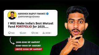 My 3 Favorite Mutual Fund PORTFOLIO for 2025! | Best Mutual Funds for 2025