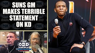 Suns GM James Jones Says Nobody Has Ever Maximized Kevin Durant? | THE ODD COUPL