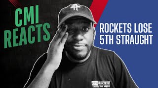 HOUSTON ROCKETS VS MINNESOTA TIMBERWOLVES REACTION… ROCKETS ON 5 GAME LOSING STREAK… WHATS NEXT?