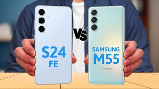 Samsung Galaxy S24 FE vs Samsung Galaxy M55