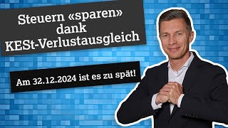 KESt Verlustausgleich: Portfolio und Steuern optimieren - so geht's!