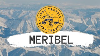 Meribel 2024 - Winter Campsite tour / Aire - Winterised Campervan and Motorhome skiing