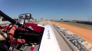 SVRA @ Sebring, group 1,2,4 Sunday race.  Porsche, Corvette, MG, Elva, Fiat, Ford