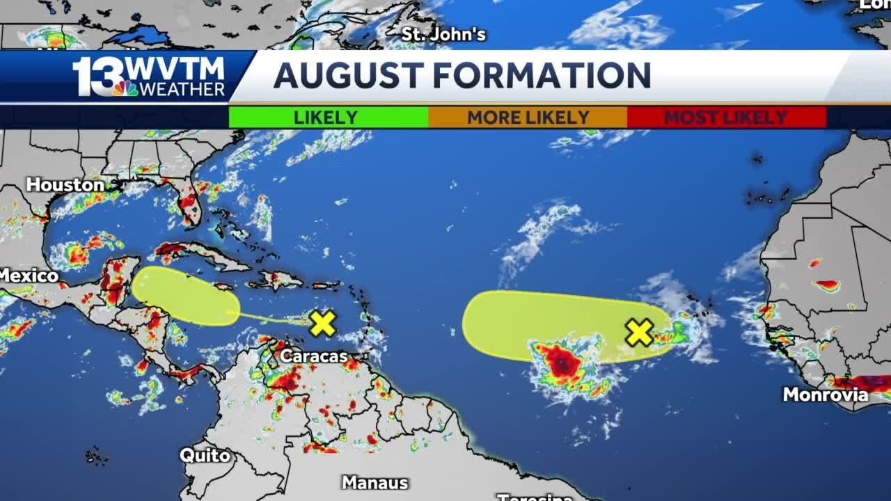 Tracking The Tropics Friday Afternoon - YouTube