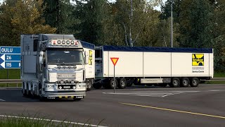 Driving an extra-long Sisu truck in Finland | Kemijarvi - Kemi 🇫🇮 | ProMods 2.64 | ETS2 1.46