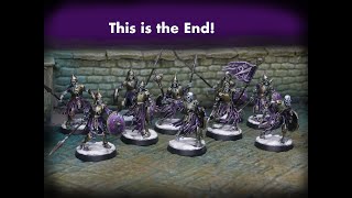 Painting Deathrattle Skelletons Part 3 - All the purple bits!!