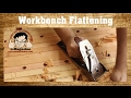 How to flatten your woodworking bench with hand planes