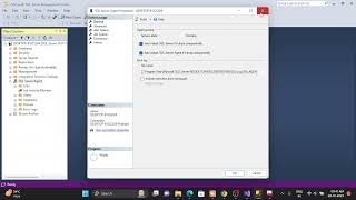 Problem : How to Start and Stop Sql Server Agent?