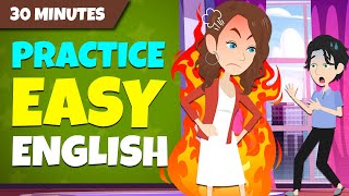 Practice Easy English In 30 MINUTES | Learn English Through Story
