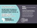 WEBINAR: Part 1 Feminist economics - Advancing a feminist economy post COVID-19