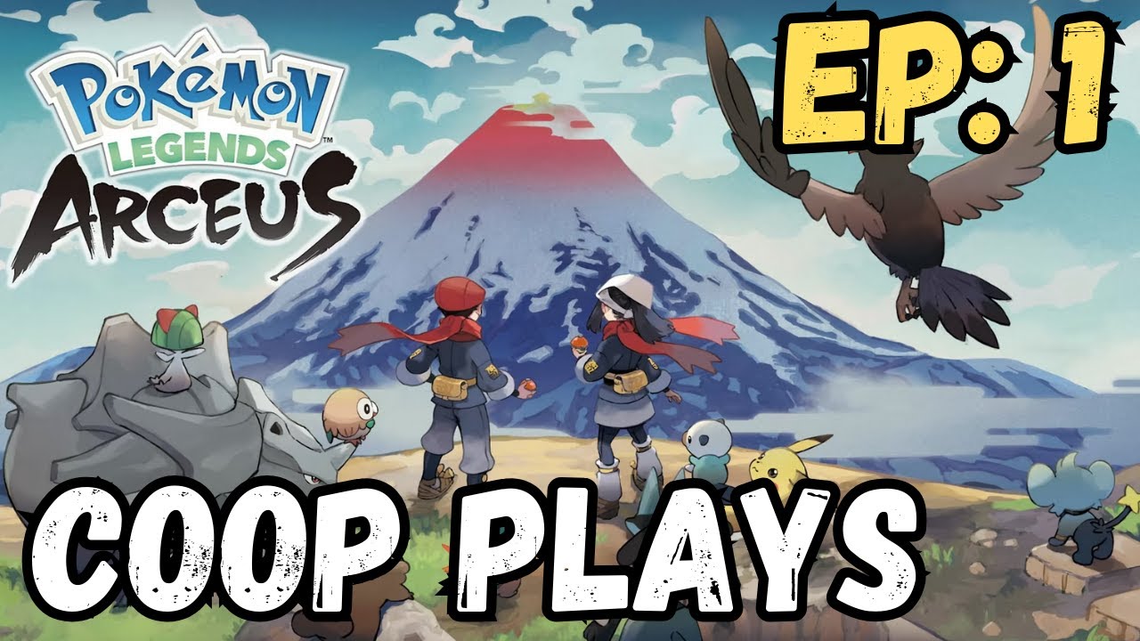 Coop Plays Pokemon Legends Arceus Ep 1 Pokemon Gamingvideos Gaming