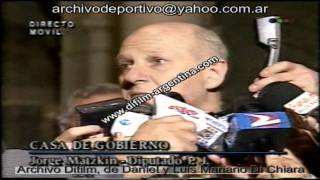 DiFilm - Jorge Matzkin por posibles atentados Terroristas en Argentina (1994)