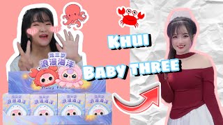 ⁠Khui Blind Box Baby Three hải sản