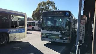 相鉄バス三菱ふそうエアロスター1702号車 10系統横浜動物園行き