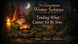 The Gnomean Winter Solstice: Tending What Cannot Yet Be Seen (Gnome Talk Ep. 35)