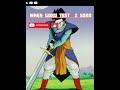 when goku test z sword then #shorts #z sword #dbs#anime