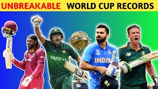 Top Cricket World Cup RECORDS | Top ODI World Cup Records
