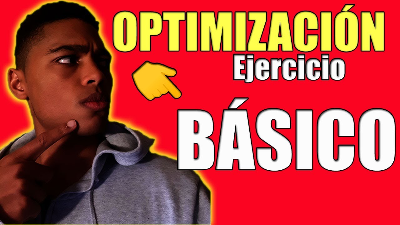 Problema De Optimización Funciones😜 - YouTube