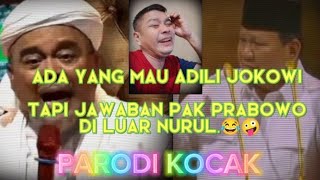 Pak Prabowo Pasang Badan Demi Membela Sahabat Sejatinya Jokowi (Parodi Kocak By: Jemy Swilow)