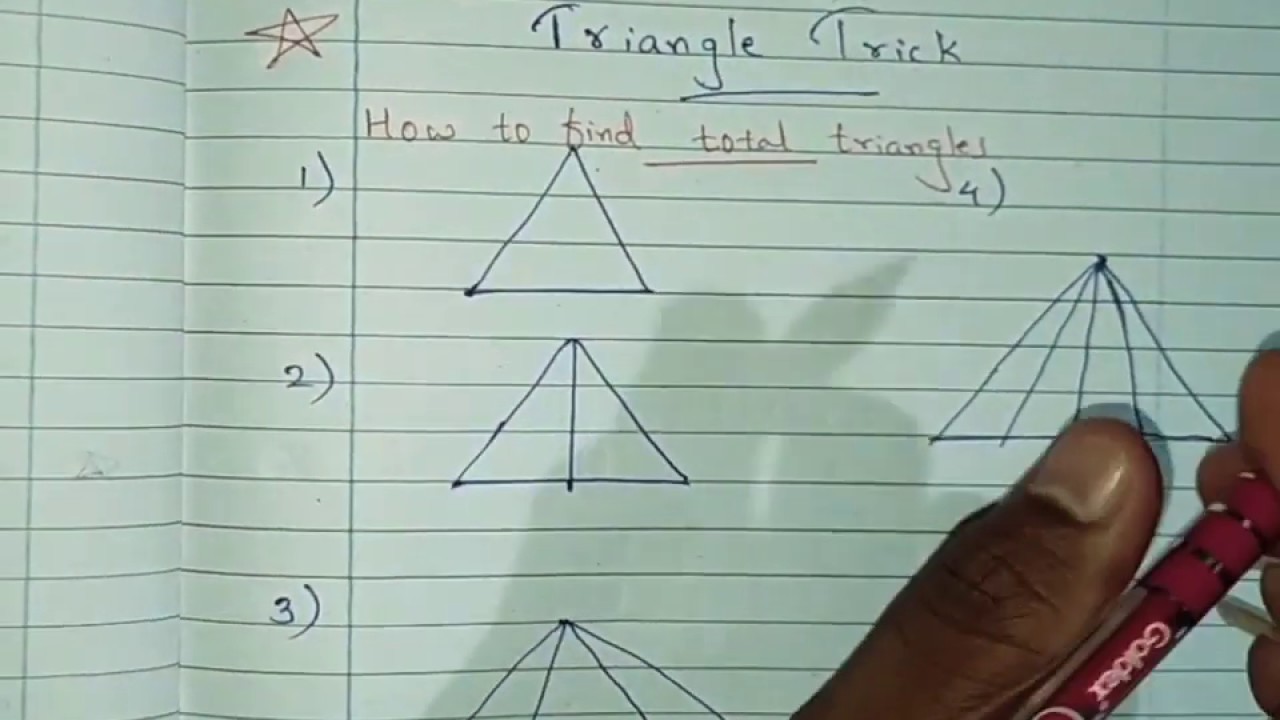 Triangle Trick Youtube
