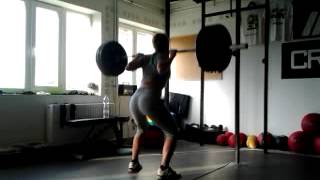 Judit Wurst Back Squat 5x77.5kg