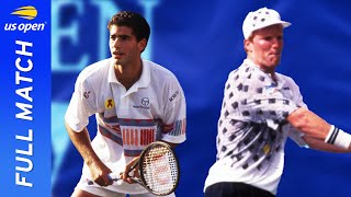 Pete Sampras vs Jim Courier Full Match | US Open 1992 Semifinal