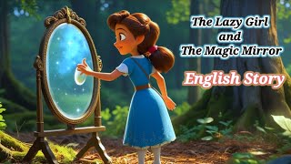 The Lazy Girl And The Magic Mirror English Story For Kids English Fairy Tales Stories