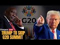 LIVE: Donald Trump Says South Africa “Shouldn’t Be in the Gs Anymore” | G20 Summit | N18G