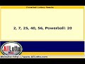 powerball lottery drawing results for august 31 2013