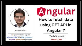 How to fetch data using GET API in Angular | API in Angular | Angular Tutorial (Ep-362)