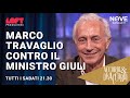 Marco Travaglio contro il ministro Giuli