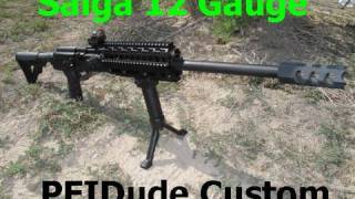 Saiga 12 Gauge Shotgun Customized by PFIDude