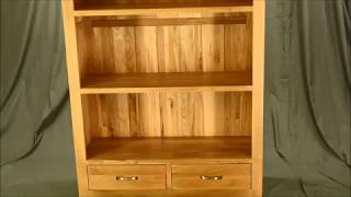 Oak in Vogue Nova Solid Oak Timber Bookcase