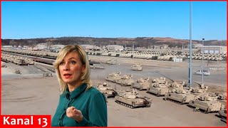 Zakharova: Western weapons provided to Ukraine are a legitimate target for the Russia