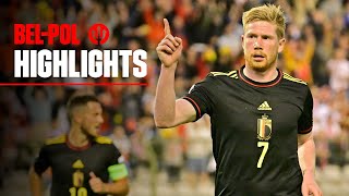 Belgium 6-1 Poland | KDB & Trossard show the way |#REDDEVILS | #NationsLeague 2022 2023
