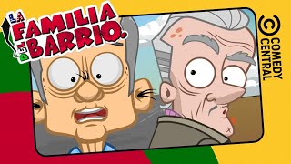 ¡Pedrete, El Rival de El Abuelo! | La Familia Del Barrio | Comedy Central LA