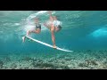 surfing uncrowded waves in st maarten