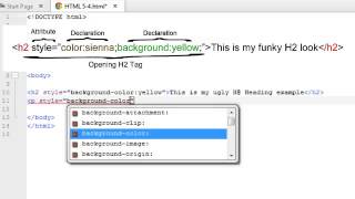 css tutorial for beginners part 3 inline style