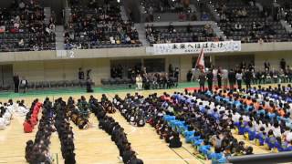 高崎新体育館オープンセレモニー　高崎スポーツ少年団