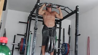 Cluster Training | Progress 70KG Pull ups x 10