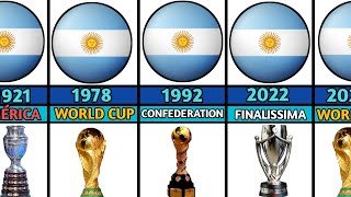 ARGENTINA NATIONAL TEAM ALL TROPHIES 🏆#yt #video #ytvideo #viral #argentina #ytviral #fifa #trending