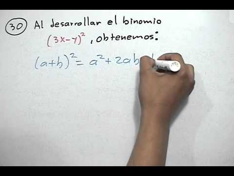 Ejercicio Para Desarrollar Un Binomio Al Cuadrado - YouTube