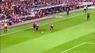 Messi Incredible Goal vs Athletic Bilbao - English Commentary