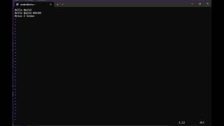 Linux Basics - 05 - Editing Text Files with VI / VIM