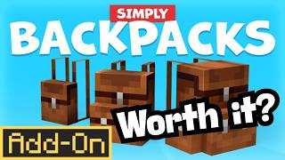 Simply Backpacks Add-On Review | Minecraft Marketplace
