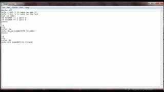 Batch Tutorial: Lesson 4: User Input: