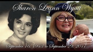 Sharon Wyatt's Funeral Slideshow Presentation