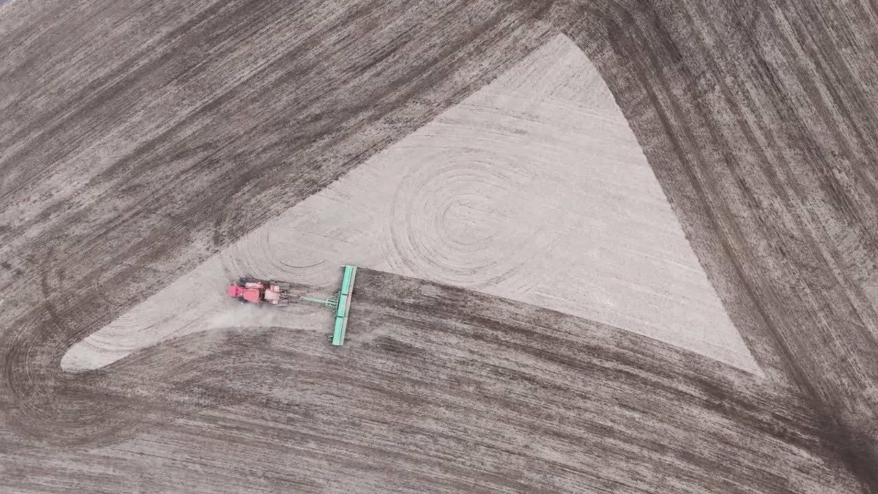 Seeding Spring Wheat Youtube