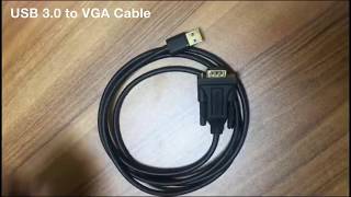 How to Setup USB 3.0 to VGA Adapter Cable