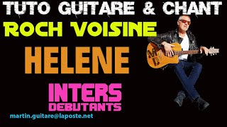 Tuto guitare chant Roch Voisine Helene